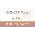 Domaine Dirler-Cade Cremant d'Alsace Brut Nature Rose 2016 Front Label