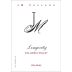 JM Cellars Longevity Red 2009 Front Label
