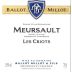 Ballot-Millot Meursault Les Criots 2018 Front Label