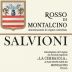 Salvioni Rosso di Montalcino 2018 Front Label