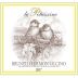 Le Potazzine Brunello di Montalcino 2017 Front Label