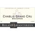 Roland Lavantureux Chablis Bougros Grand Cru 2016 Front Label