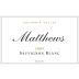 Matthews Winery Sauvignon Blanc 2009 Front Label