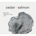 Cedar + Salmon Willamette Valley Pinot Noir 2023 Front Label
