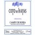 Bodegas Aragonesas Coto de Hayas Crianza 2015 Front Label