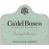 Ca' del Bosco Dosage Zero Brut 2017 Front Label