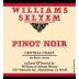 Williams Selyem Central Coast Pinot Noir 2022 Front Label