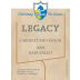Bell Wine Cellars Chargers Legacy Cabernet Sauvignon 2008 Front Label