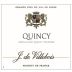 J. de Villebois Quincy 2019 Front Label