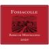 Fossacolle Rosso di Montalcino 2020 Front Label