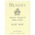 Hendry Rose 2017 Front Label