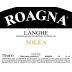 Roagna Solea Langhe Bianco 2020 Front Label