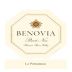 Benovia La Pommeraie Pinot Noir 2011 Front Label
