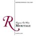 Rappahannock Meritage 2015 Front Label