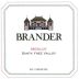 Brander Merlot 2018 Front Label