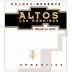 Altos Las Hormigas Reserva Malbec 2017 Front Label