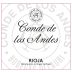 Conde de los Andes Tempranillo 2018 Front Label