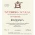 Brezza Barbera d'Alba Superiore 2016 Front Label