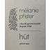 Melanie Pfister Hut Pinot Noir 2020 Front Label