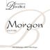 Vignobles Bulliat Morgon Nature Gamay 2017 Front Label