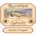 Rosenblum Cellars Hendry Vineyard Zinfandel 2001 Front Label