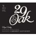 29 & Oak Reserve Cabernet Sauvignon 2013 Front Label