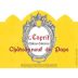 Chateau Cabrieres Chateauneuf-du-Pape L'esprit 2016 Front Label