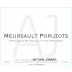 Domaine Antoine Jobard Meursault Poruzots Premier Cru (1.5 Liter Magnum) 2018 Front Label