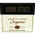 Sobon Estate Sangiovese 2015 Front Label