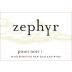 Zephyr Pinot Noir 2023 Front Label