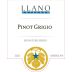 Llano Pinot Grigio 2021 Front Label