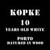 Kopke 10 Year White Port Front Label