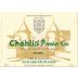Domaine Gerard Duplessis Chablis Montmains Premier Cru 2023 Front Label