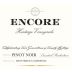 Encore Heritage Vineyards Pinot Noir 2015 Front Label
