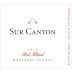 Sur Canyon Red Blend 2014 Front Label