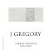 J. Gregory Wines Cabernet Sauvignon 2013 Front Label