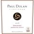 Paul Dolan Vineyards Organically Grown Zinfandel 2016 Front Label
