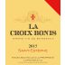Chateau La Croix Bonis 2015 Front Label