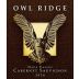 Owl Ridge Wines Napa Valley Cabernet Sauvignon 2016 Front Label