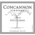 Concannon Reserve Petite Sirah 2010 Front Label