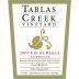 Tablas Creek Vin de Paille Sacrerouge Mourvedre 2007 Front Label