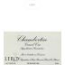Domaine Leroy Chambertin Grand Cru 1996 Front Label