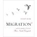 Migration Santa Maria Valley Pinot Noir Bien Nacido Vineyard 2017 Front Label