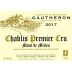 Alain Gautheron Chablis Mont de Milieu Premier Cru 2017 Front Label