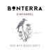 Bonterra Organically Grown Zinfandel 2023 Front Label