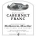 McKenzie-Mueller Vineyards & Winery Cabernet Franc 2013 Front Label