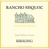 Rancho Sisquoc Santa Barbara County Riesling 2017 Front Label
