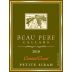 Beau Pere Cellars Petite Sirah 2010 Front Label