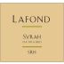 Lafond SRH Series Syrah 2019 Front Label