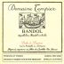 Domaine Tempier Bandol Lulu & Lucien Rouge 2023 Front Label
